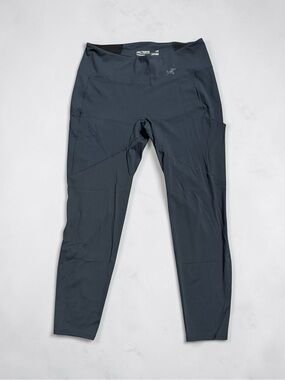 Arc'teryx Women's Navy High-Rise Performance Leggings with Pocket ,Large